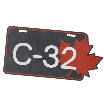 Pancarte tubulure - Modèle C-32 (3"x6") - Numérotation personnalisée