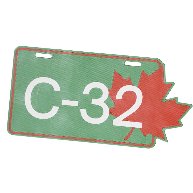 Pancarte tubulure - Modèle C-32 (3"x6") - Numérotation personnalisée