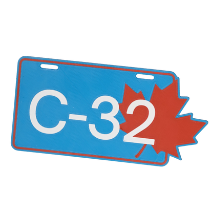 Pancarte tubulure - Modèle 32 (3"x 6") - Numérotation standard