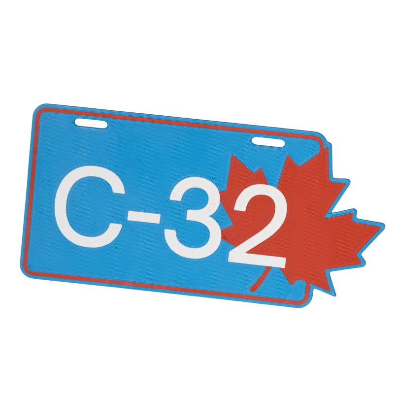 Pancarte tubulure - Modèle C-32 (3"x6") - Numérotation personnalisée