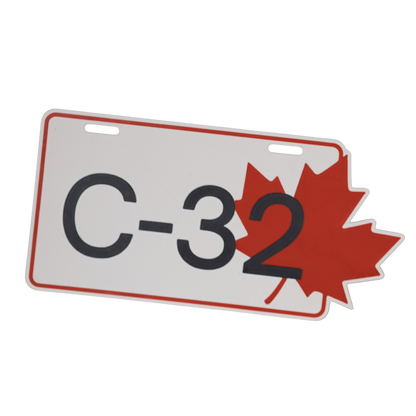 Pancarte tubulure - Modèle 32 (3"x 6") - Numérotation standard