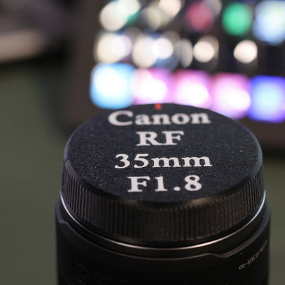 Canon RF | 35mm F1.8 | Back Lens Cap