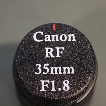 Canon RF | 35mm F1.8 | Back Lens Cap