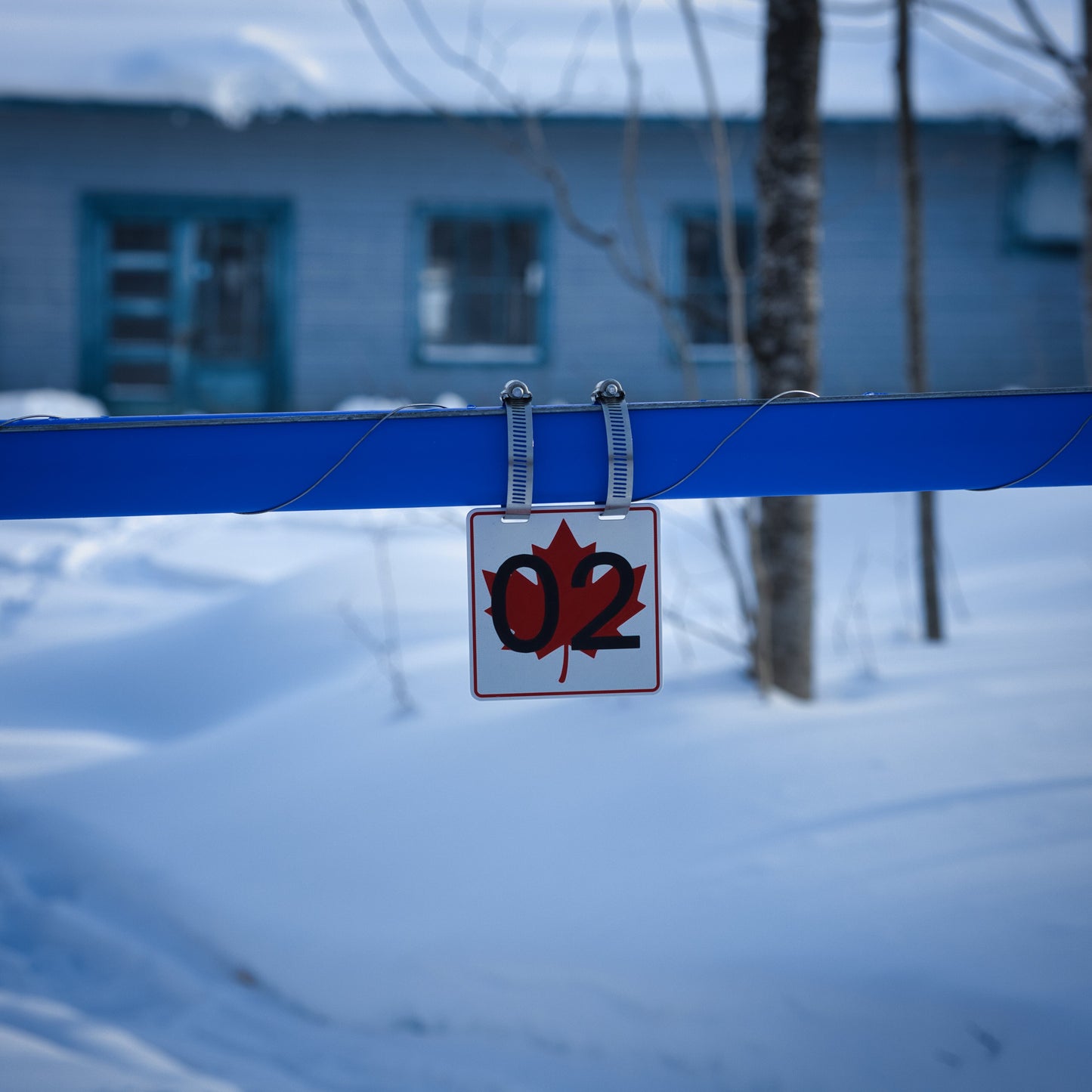 Pancarte tubulure - Modèle 02 (4"x4") - Numérotation standard